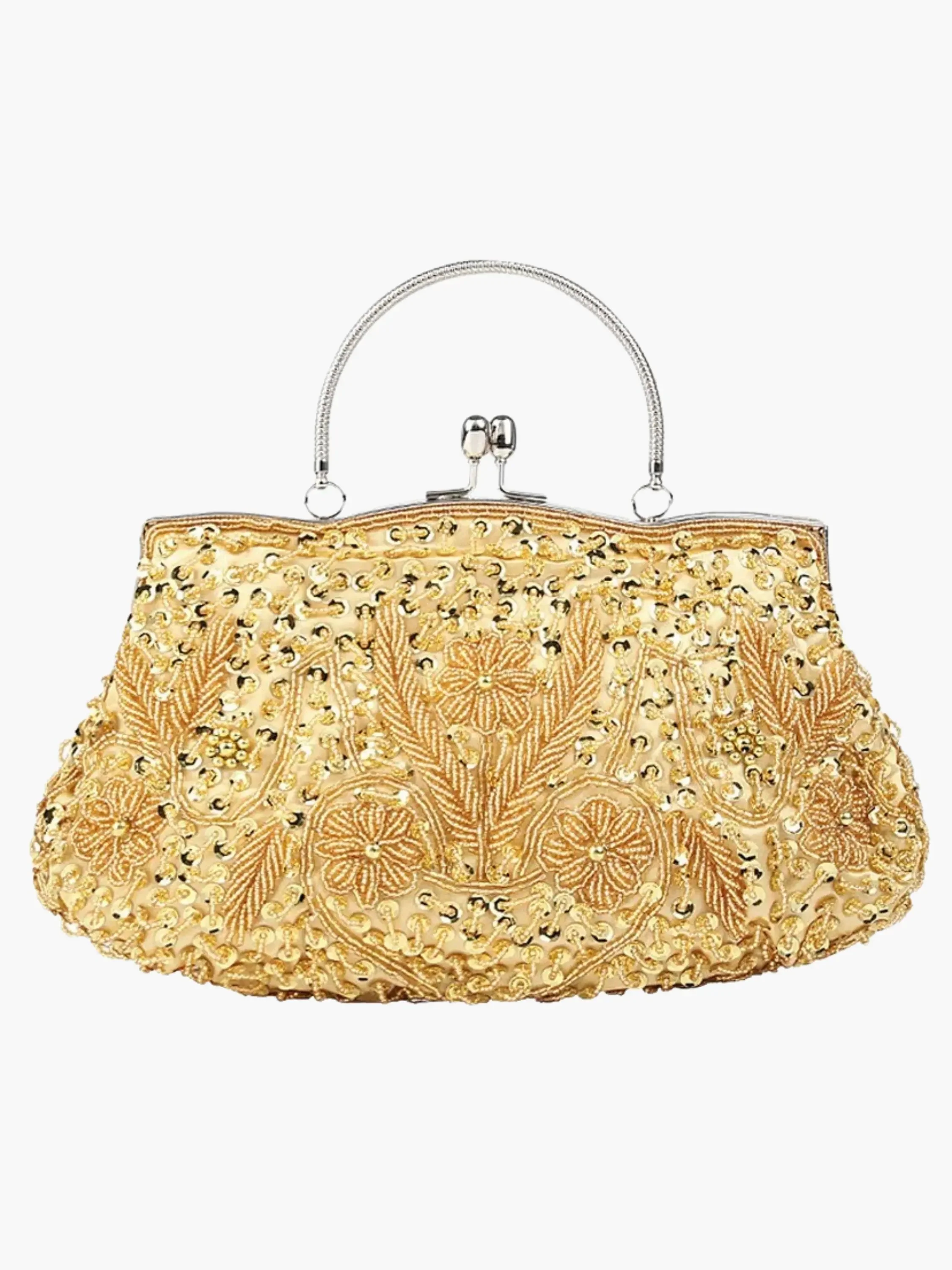Adina | Vintage-inspirierte, bestickte Handtasche