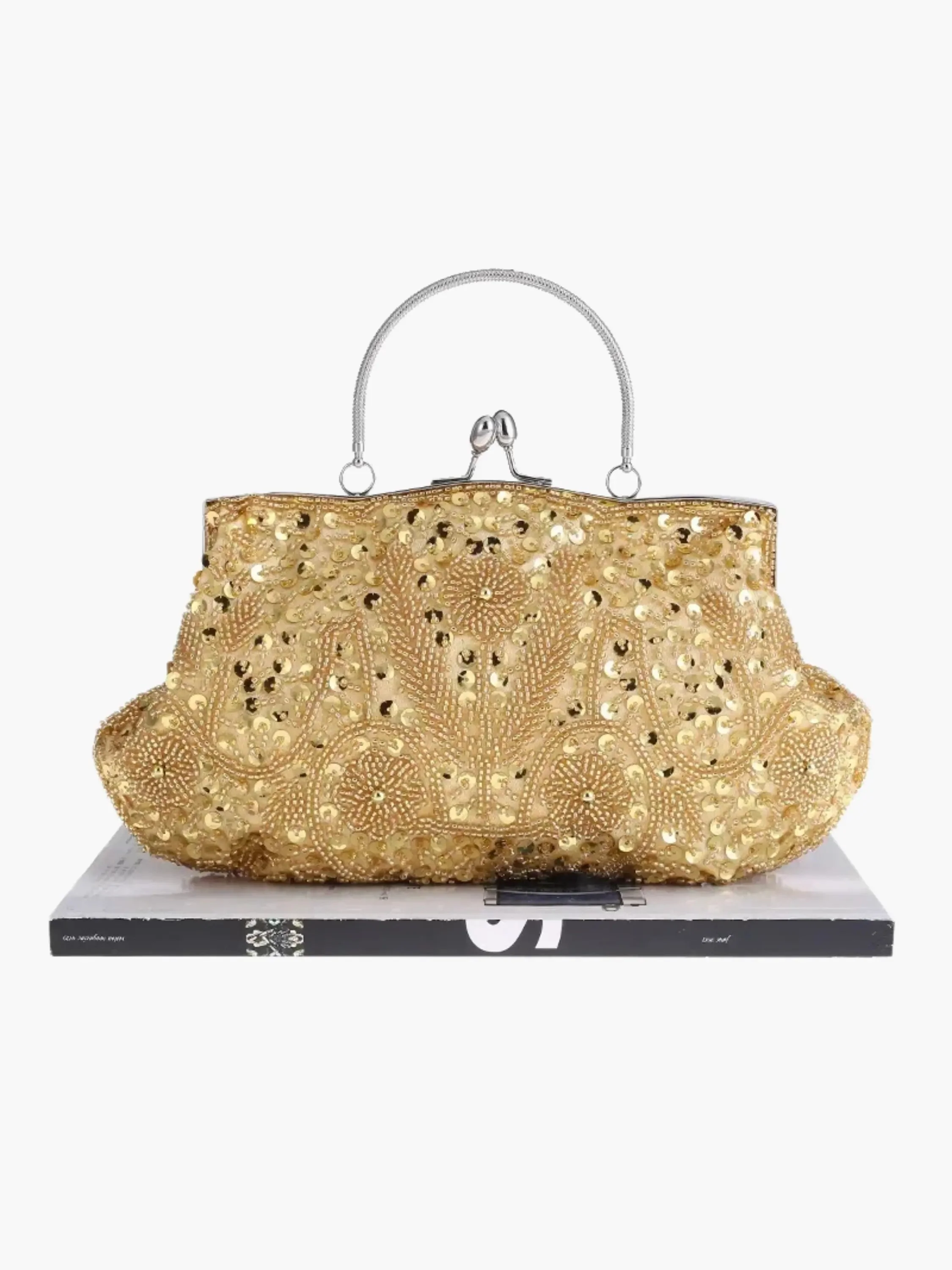 Adina | Vintage-inspirierte, bestickte Handtasche - Image 5