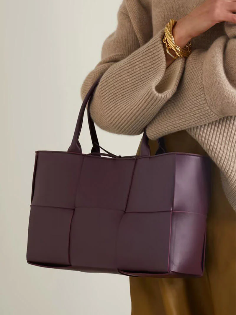 Alicia | Gewebte Lederhandtasche mit modernem Design - Image 3