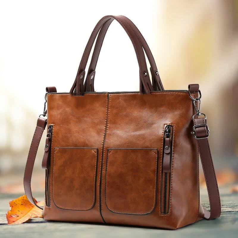 Amanda™ Elegante Damenhandtasche aus PU-Leder