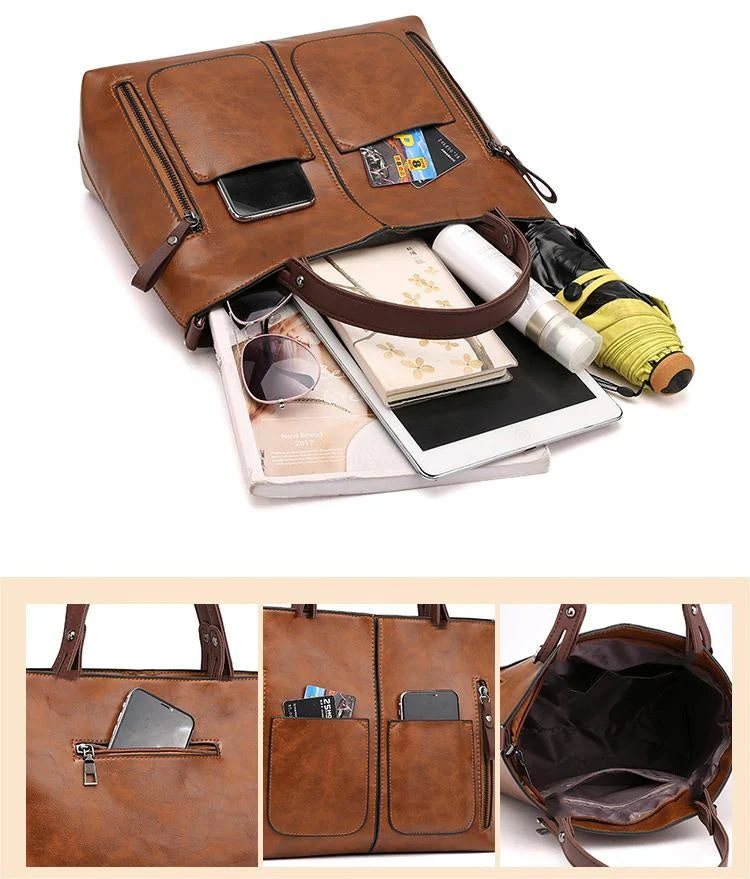 Amanda™ Elegante Damenhandtasche aus PU-Leder - Image 8