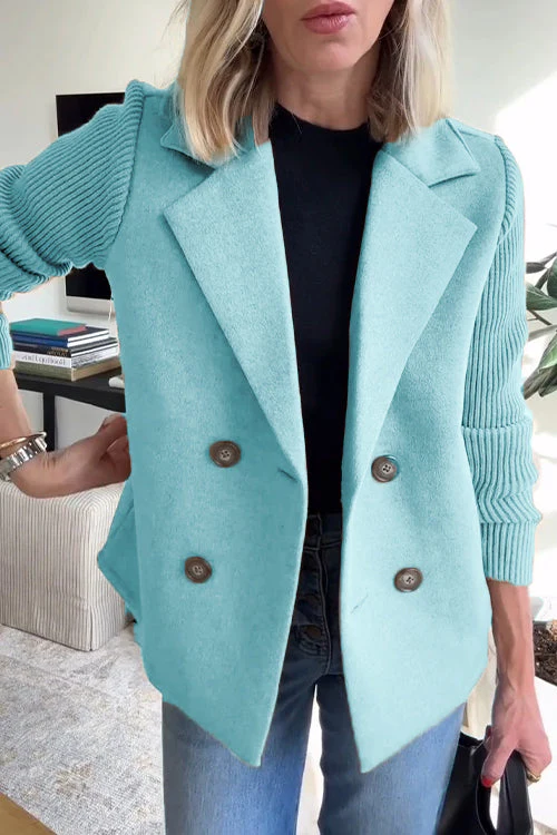 Amelia™ | Schicker Blazer mit Strickärmeln - Image 12