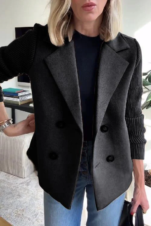 Amelia™ | Schicker Blazer mit Strickärmeln - Image 6
