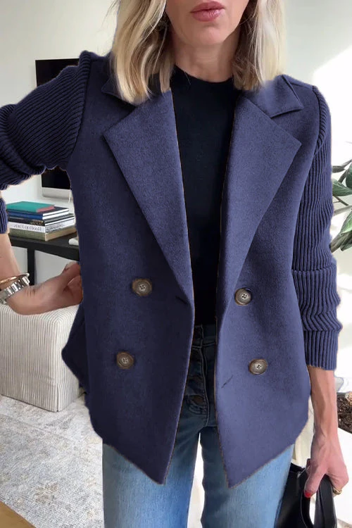 Amelia™ | Schicker Blazer mit Strickärmeln - Image 8