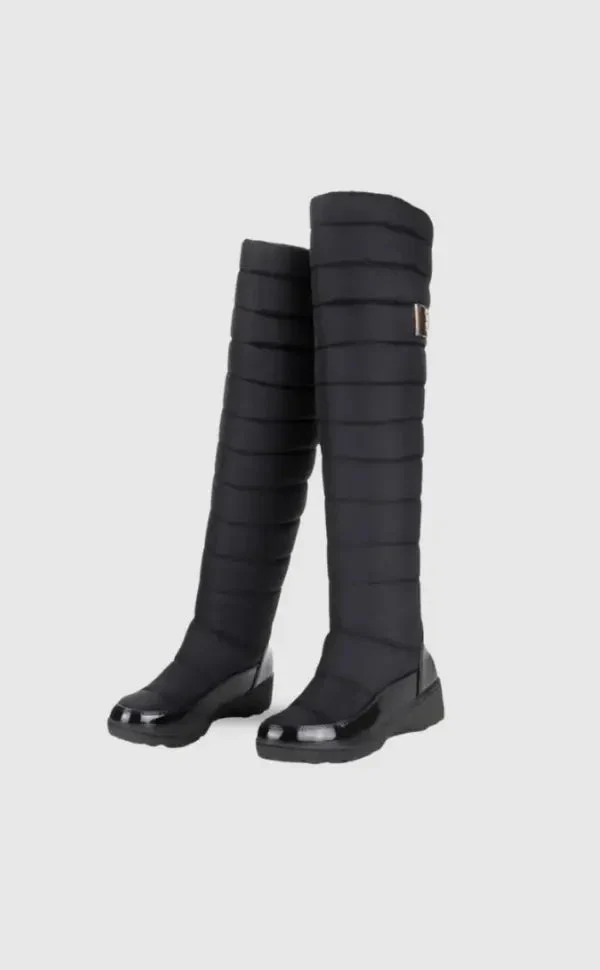 Anastasia | Warme Chique Overknee Stiefel