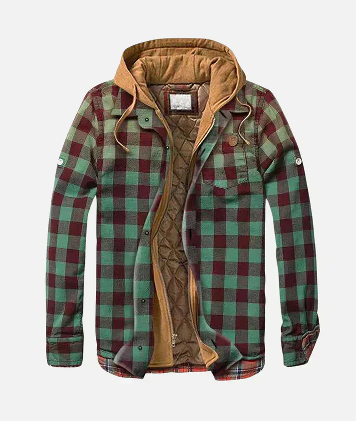 Andrea™ | Stylische Patchwork Karo Jacke - Image 3