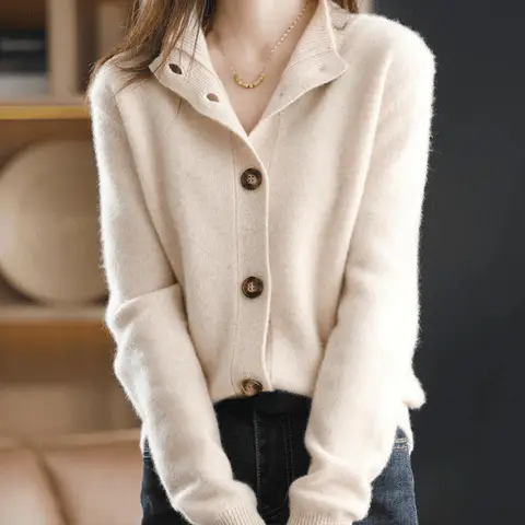 Annie™ | Strick-Cashmere-Gilet - Image 9