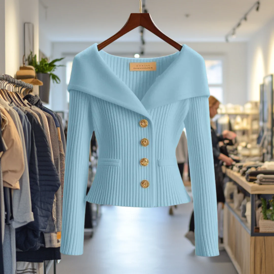 Annika I LUXURIÖSE STRICKJACKE - Image 5