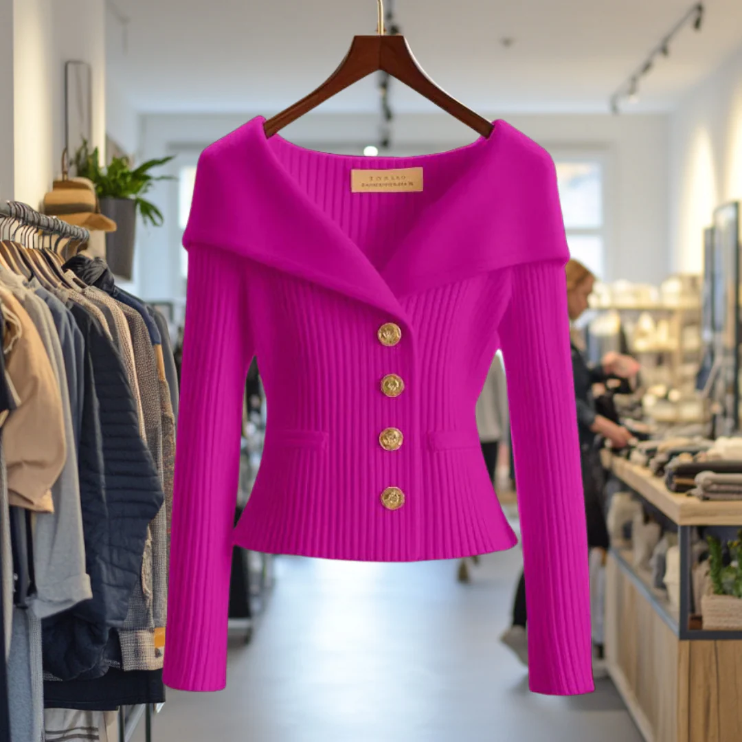 Annika I LUXURIÖSE STRICKJACKE - Image 6