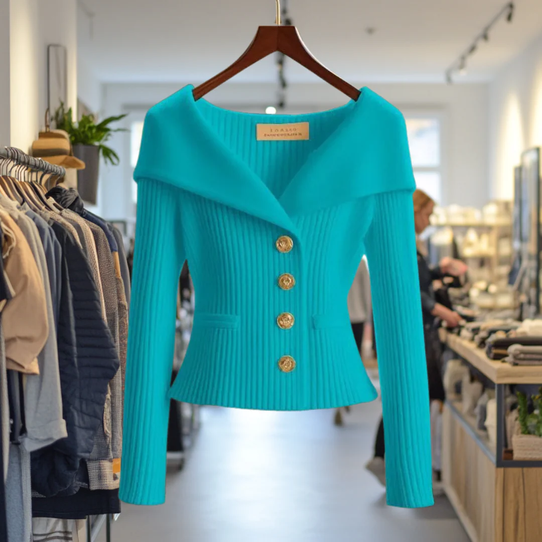 Annika I LUXURIÖSE STRICKJACKE - Image 7