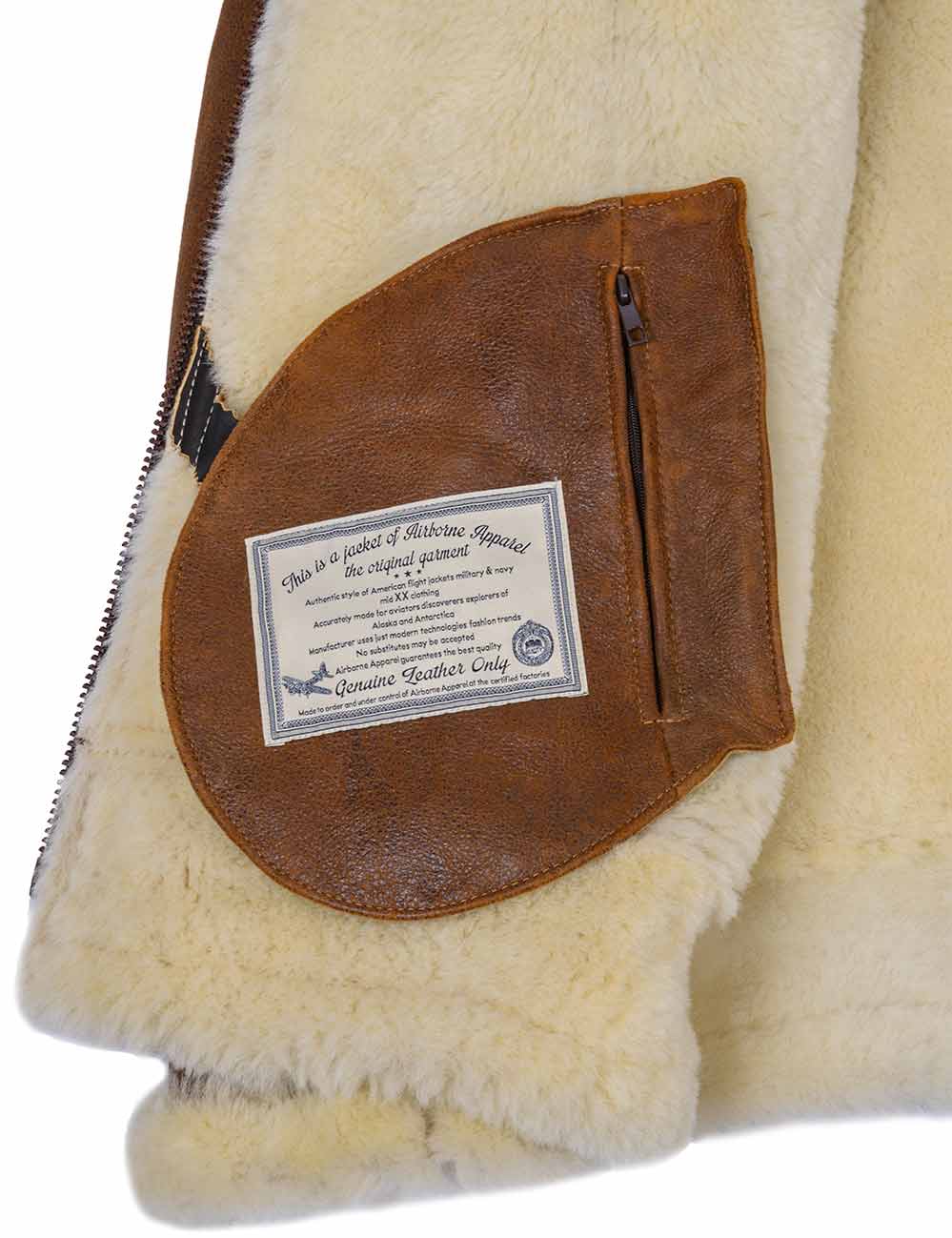 Aron™ | Bomberjacke mit Kapuze aus Kunstfell - Image 6