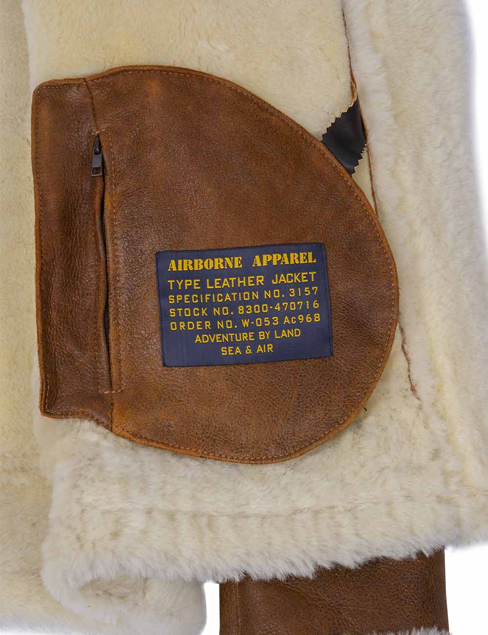 Aron™ | Bomberjacke mit Kapuze aus Kunstfell - Image 7