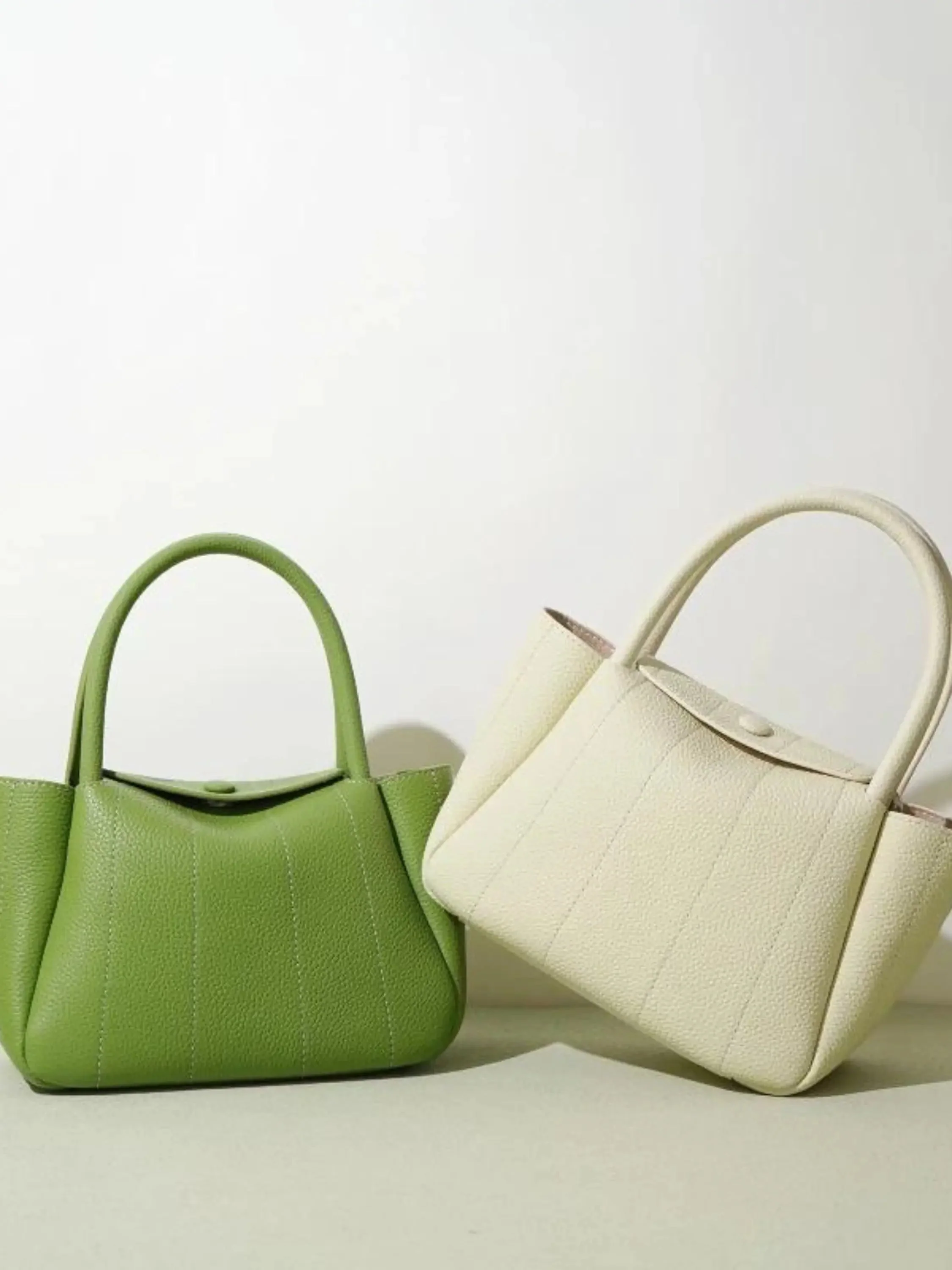 Beatrix | Stilvolle grüne Leder Tasche mit minimalistischem Design - Image 6