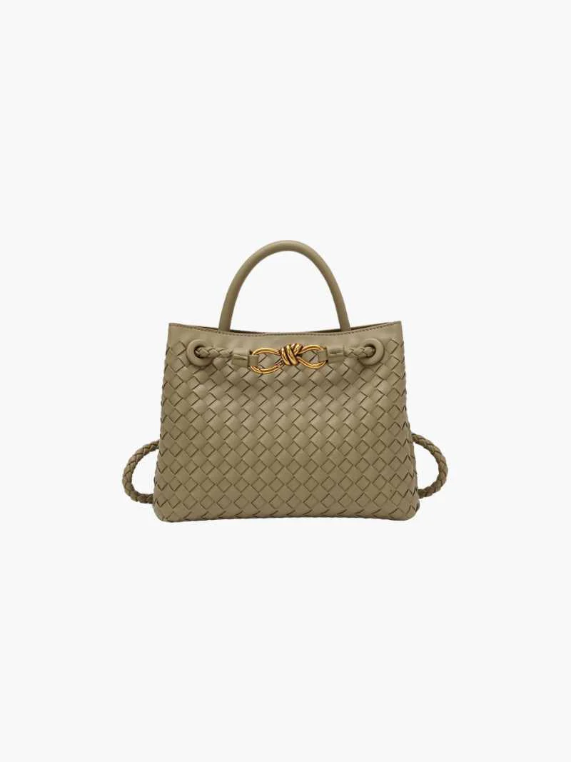 Carlee | Geflochtene Mini-Tasche mit Eleganten Akzent - Image 10