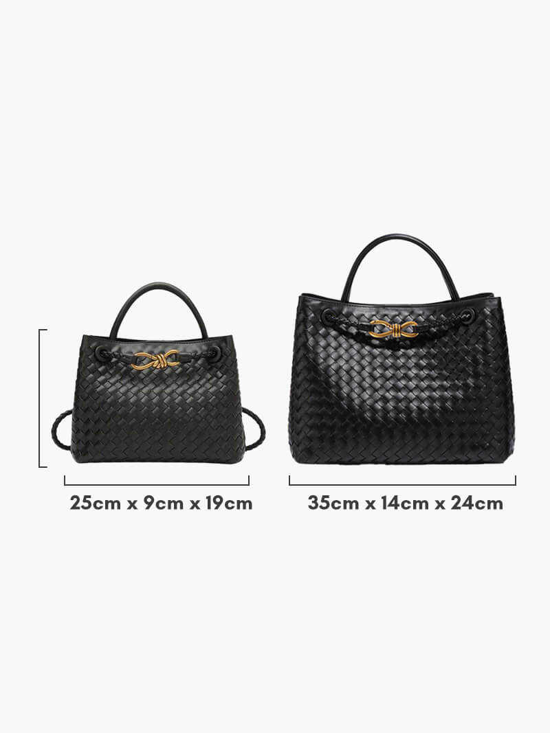Carlee | Geflochtene Mini-Tasche mit Eleganten Akzent - Image 7