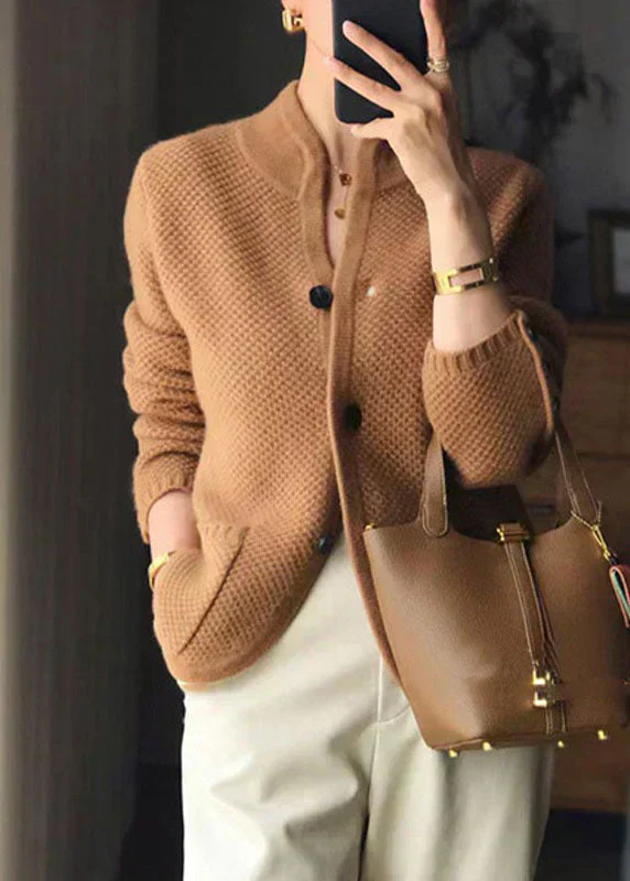 Claire – Strickjacke aus Wollmischung mit Knöpfen - Image 5