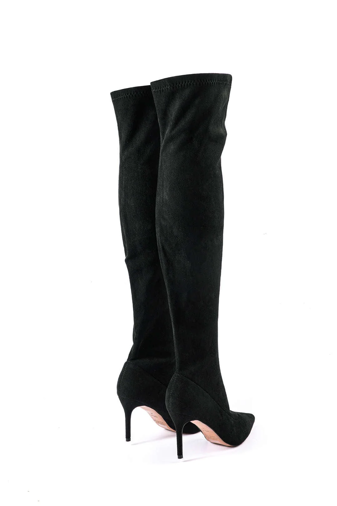 Elegante Overknee-Stiefel aus Wildleder – Stilvoll & Weiblich - Image 3