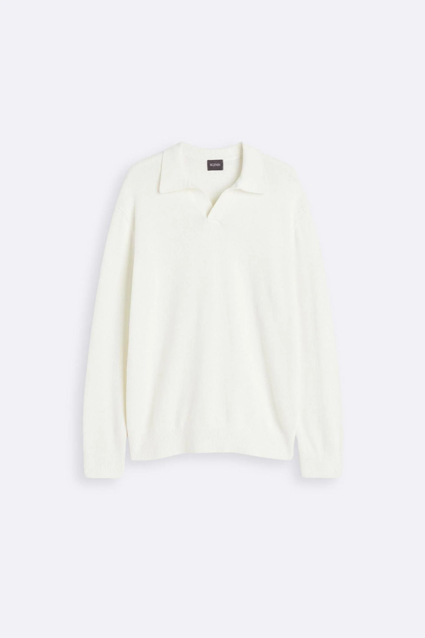 Eleganter Pullover mit offenem Kragen für stilvolle Looks