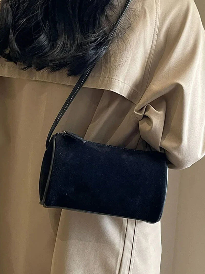 Emily | Elegante Schultertasche aus Wildleder - Image 6