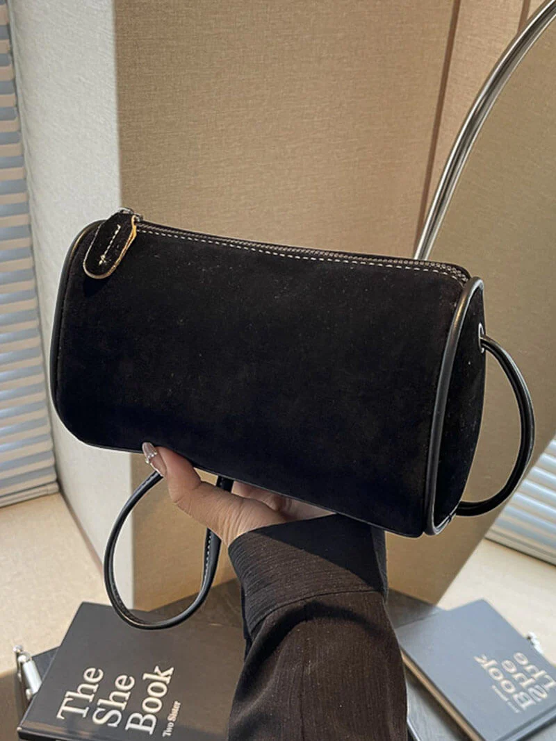 Emily | Elegante Schultertasche aus Wildleder - Image 8