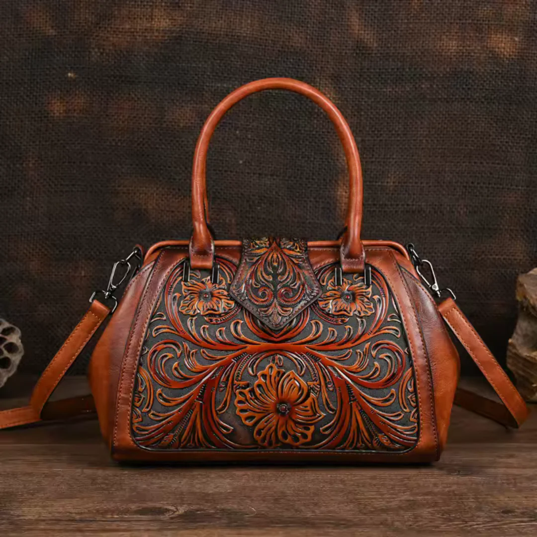 Florina - Elegante Blumenhandtasche
