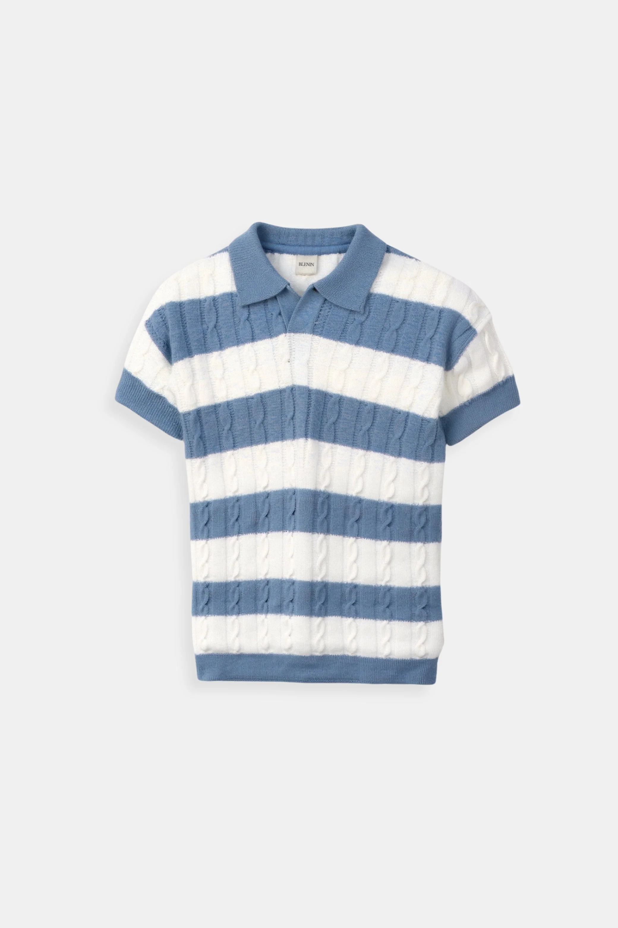 Gestreiftes Herrenpoloshirt mit kurzen Ärmeln – Sportlich & Elegant - Image 2