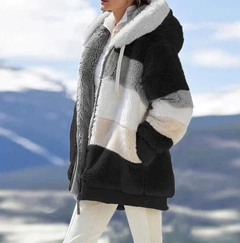 Harper | Stylische Fleecejacke mit Kapuze - Image 3