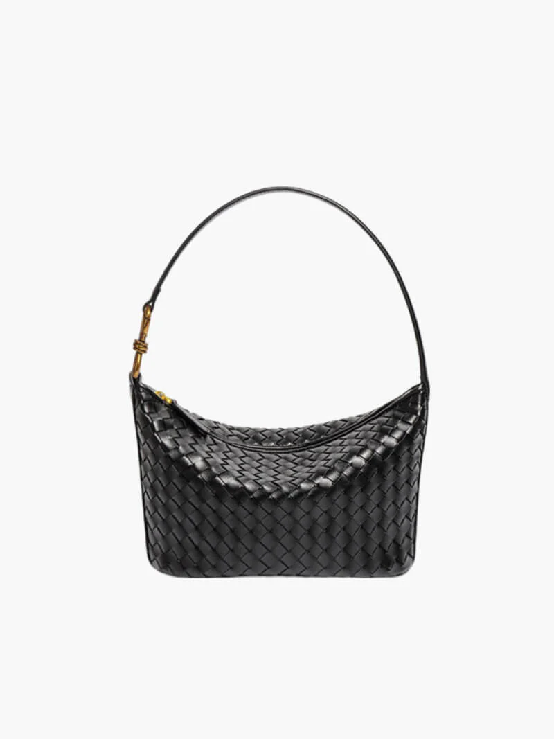 Isana | Elegante geflochtene Schultertasche