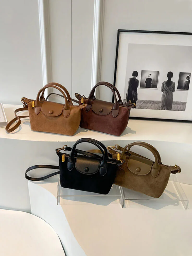 Jaque | Stilvolle Mini-Tasche aus Wildleder - Image 8