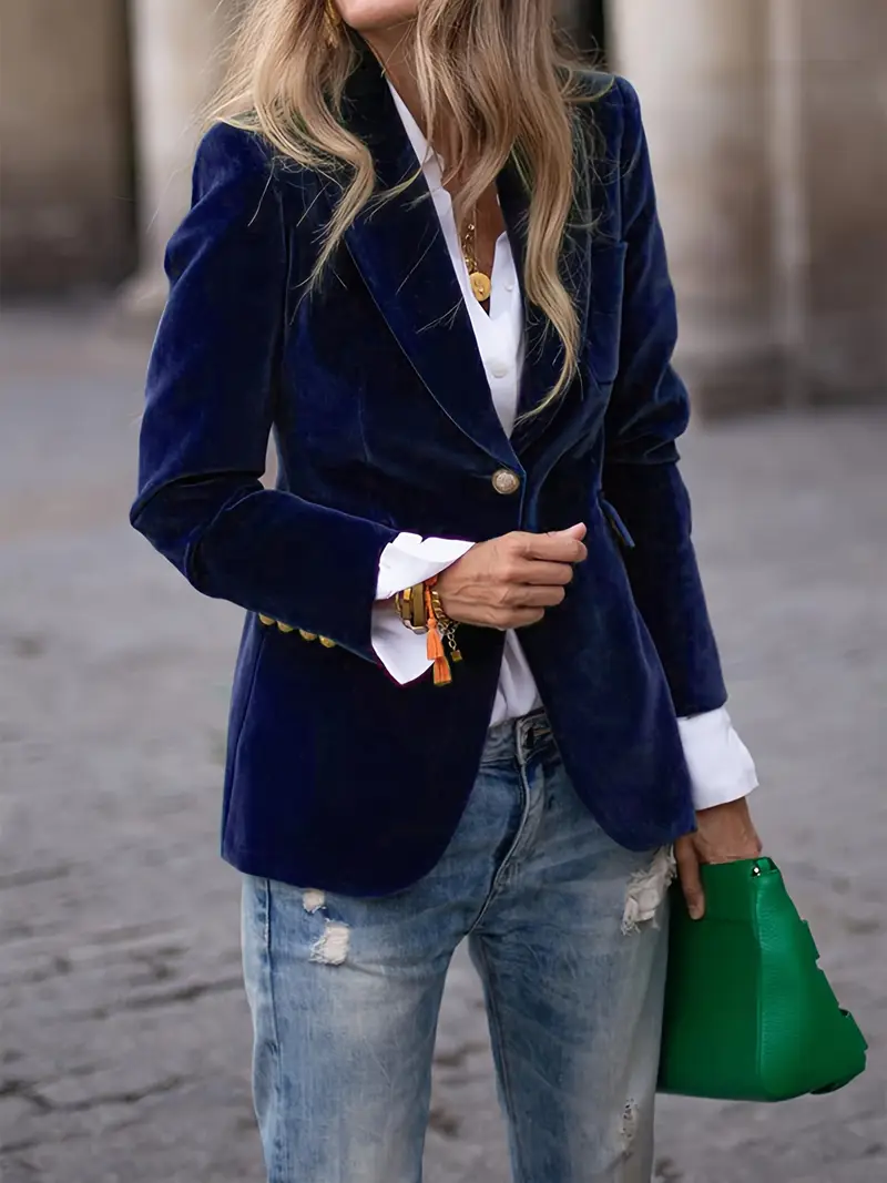 JULISSA | ELEGANTER VELVET BLAZER - Image 6