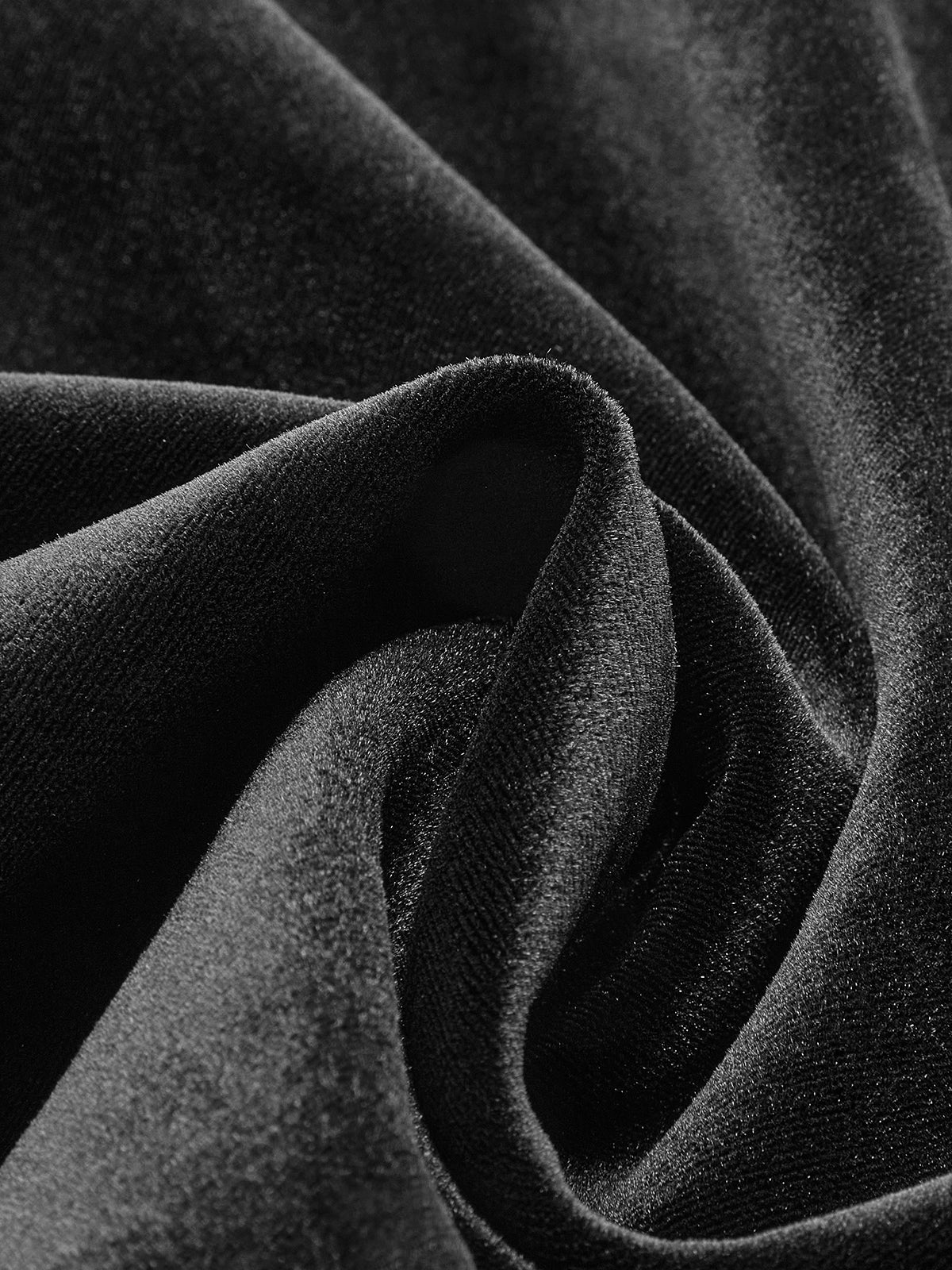 Katrina | Samt Minikleid mit tiefem Rückenausschnitt und großer Schleife - Image 6