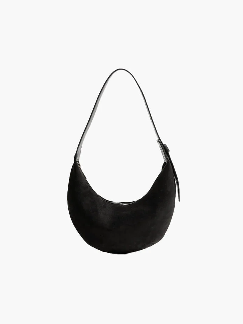 Lene | Halbmonden-Tasche aus Wildleder - Image 2