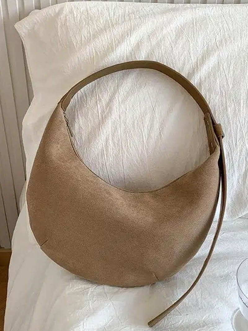Lene | Halbmonden-Tasche aus Wildleder - Image 6