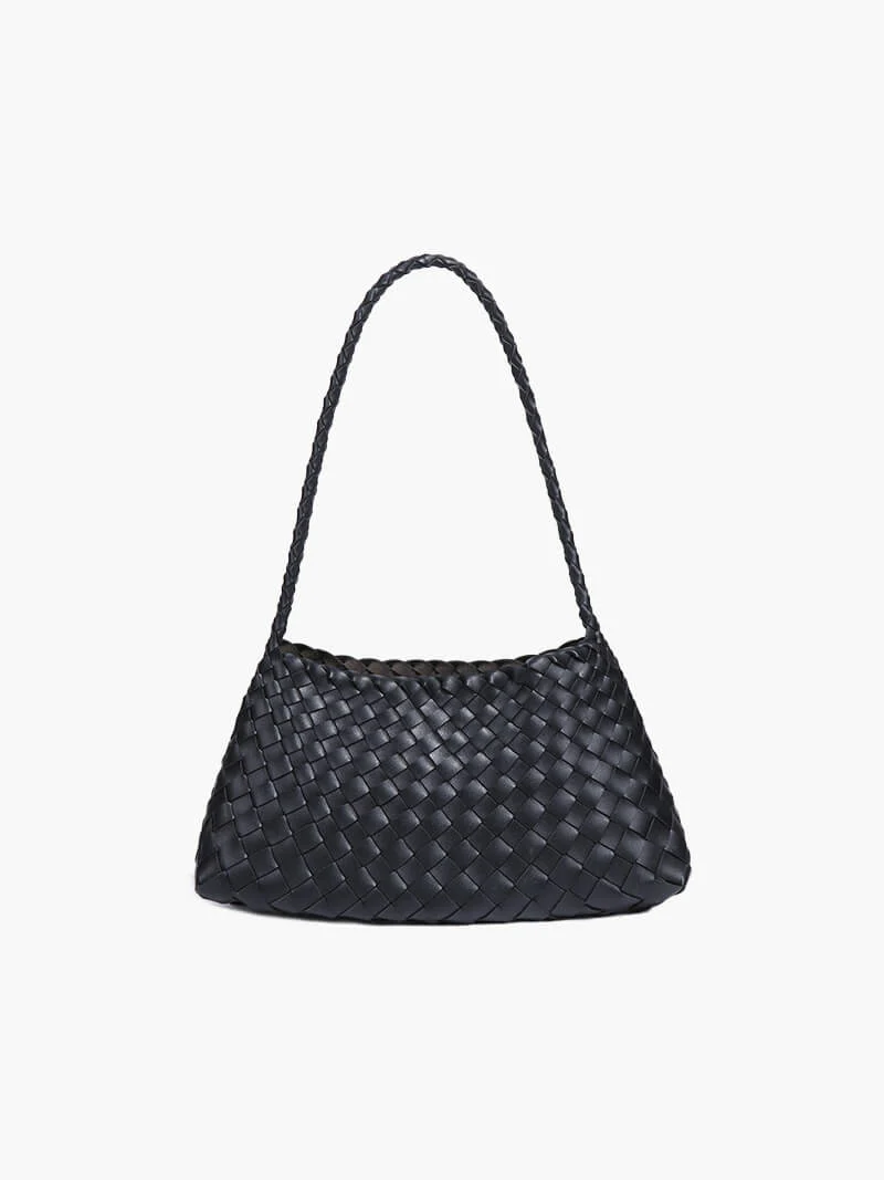 Liese | Schultertasche mit geflochtenem Design