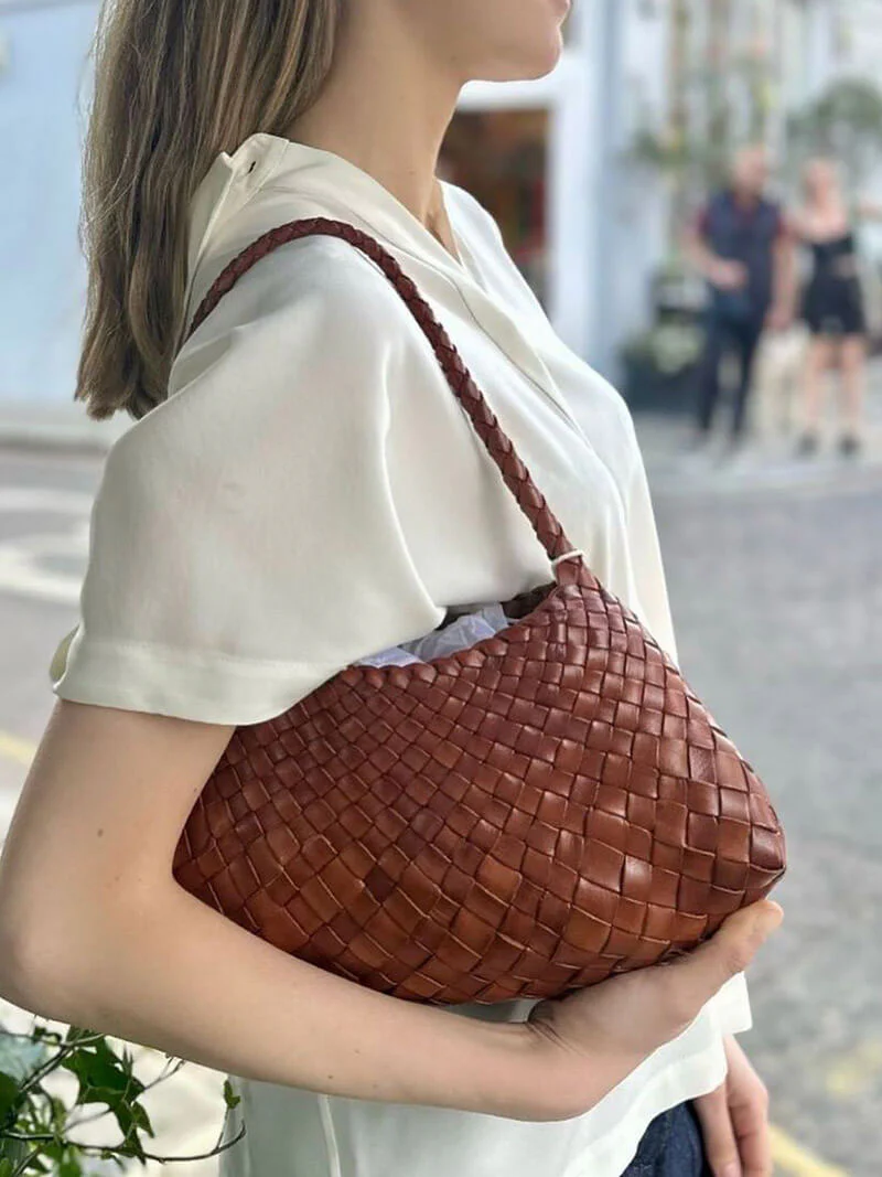 Liese | Schultertasche mit geflochtenem Design - Image 13