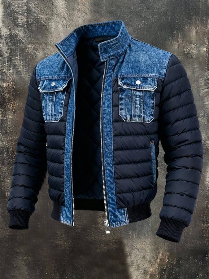 Lorenzo™ | Klassische Denim Doppeljacke