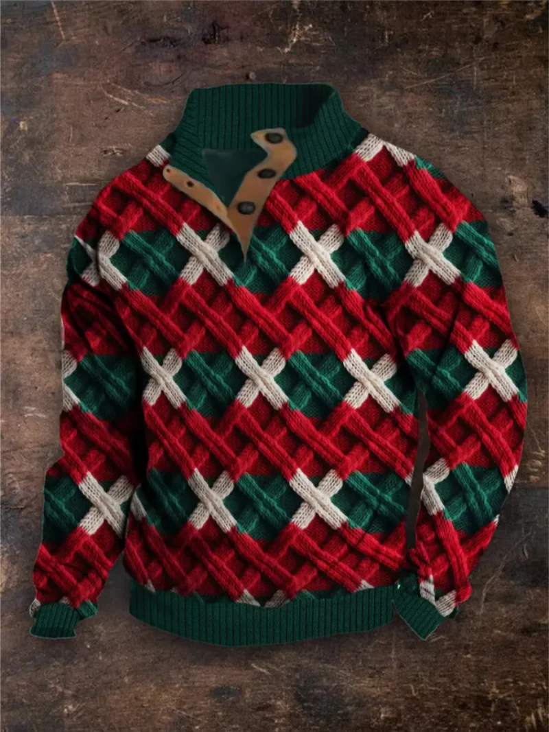 Lorenzo - Strickpullover mit klassischem Weihnachtsmuster