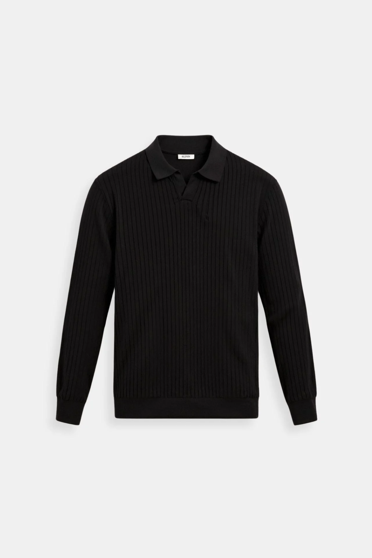 Minimalistisch Gestricktes Poloshirt | Eleganz & Komfort in Perfektion - Image 8