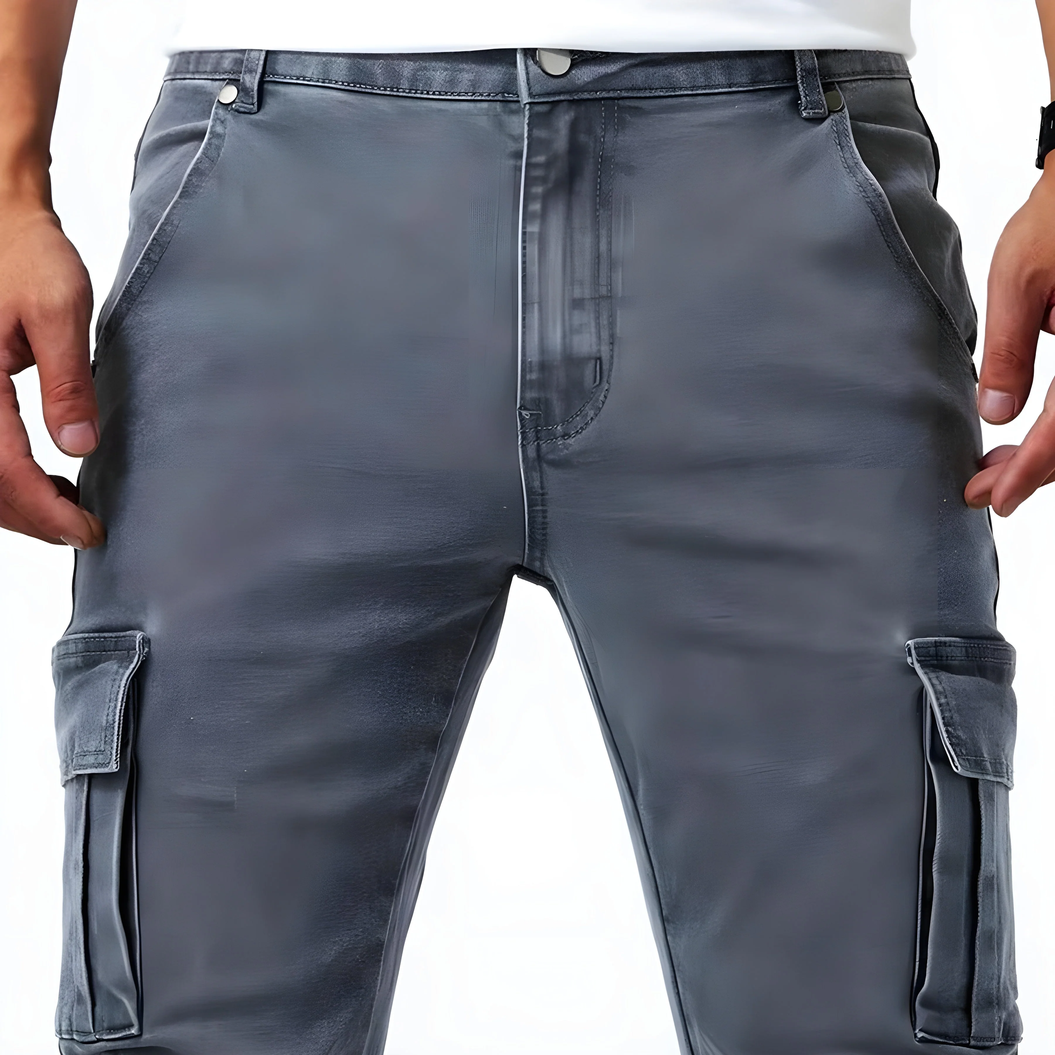 Samuel™ | Stretch Denim Cargo-Hose - Image 4