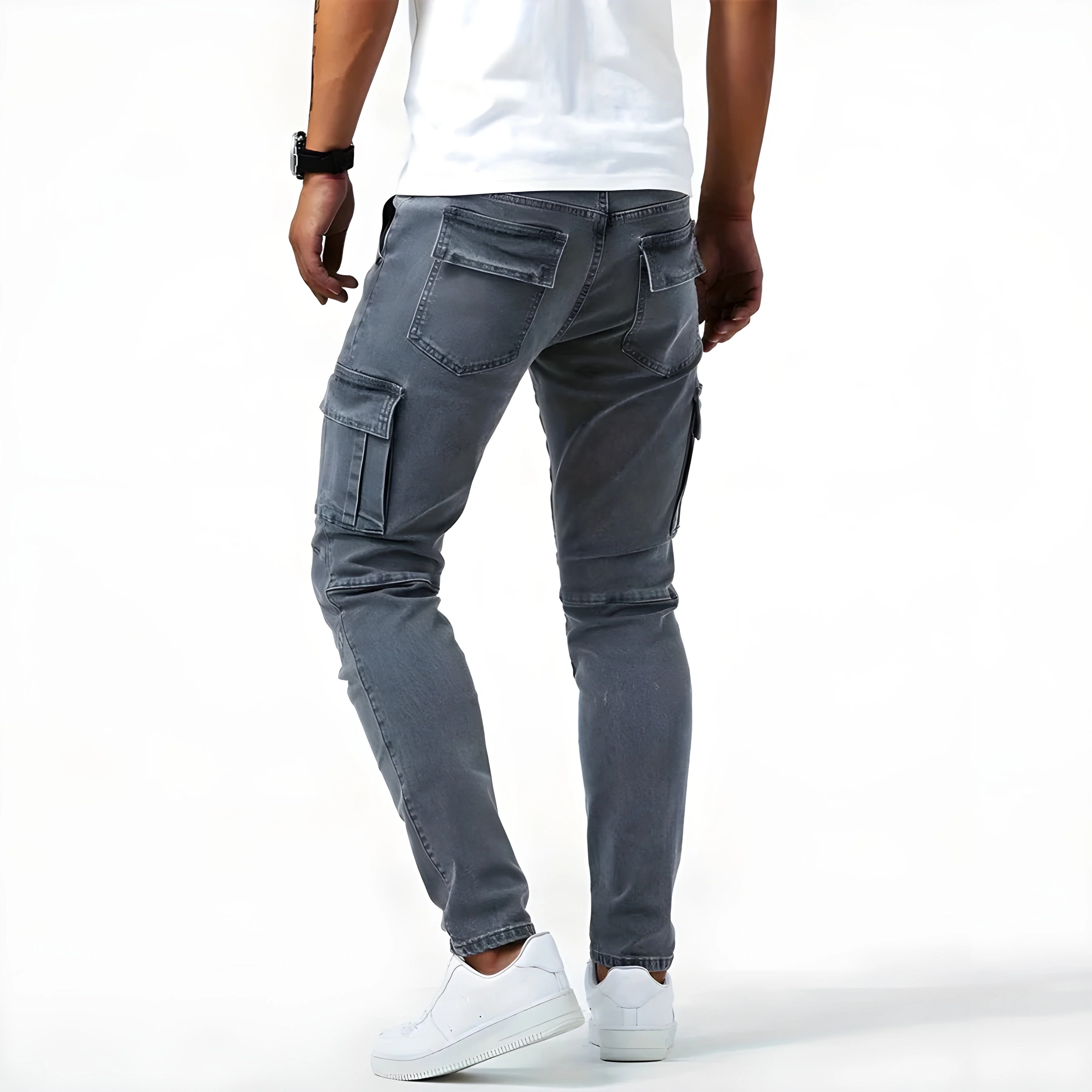 Samuel™ | Stretch Denim Cargo-Hose - Image 6