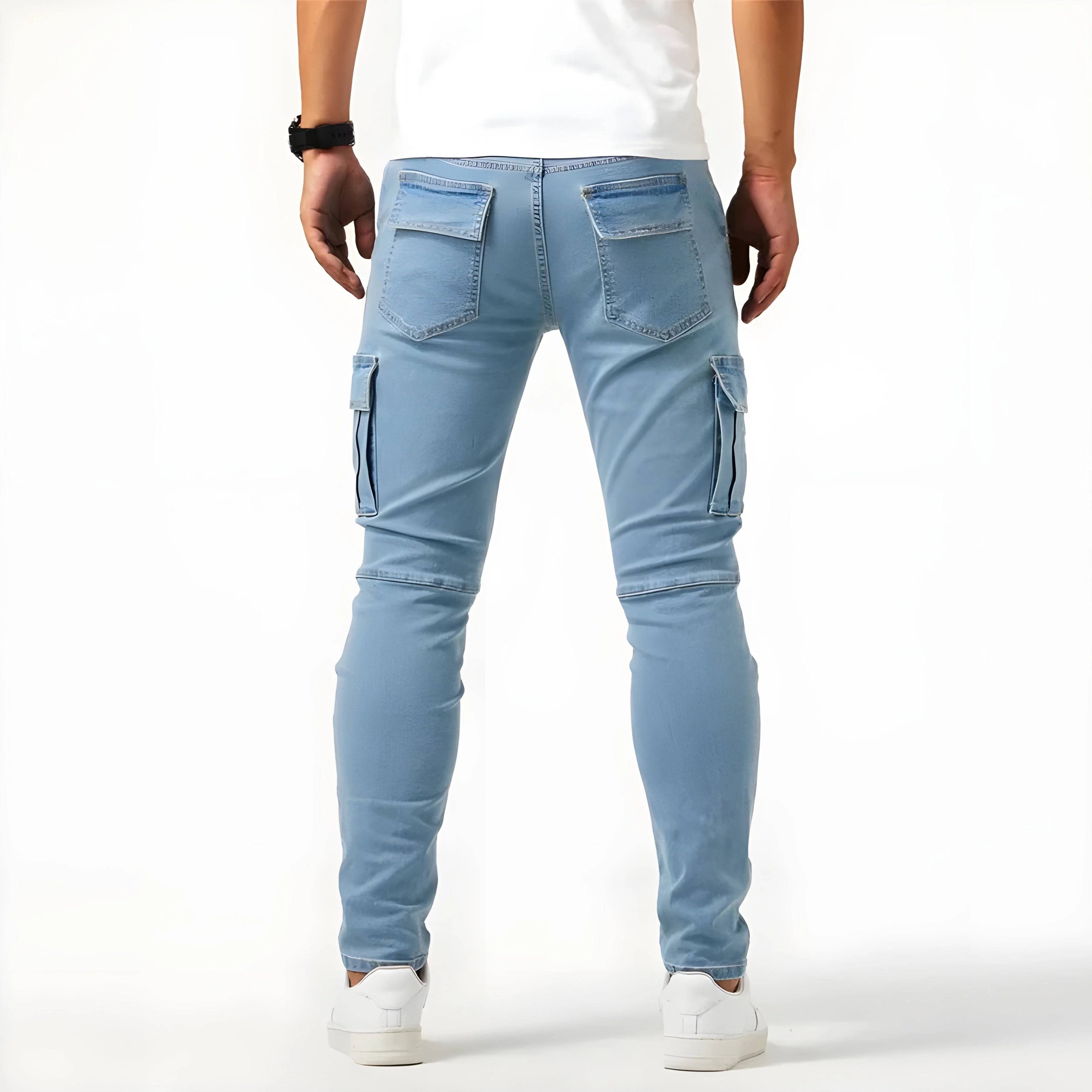Samuel™ | Stretch Denim Cargo-Hose - Image 8
