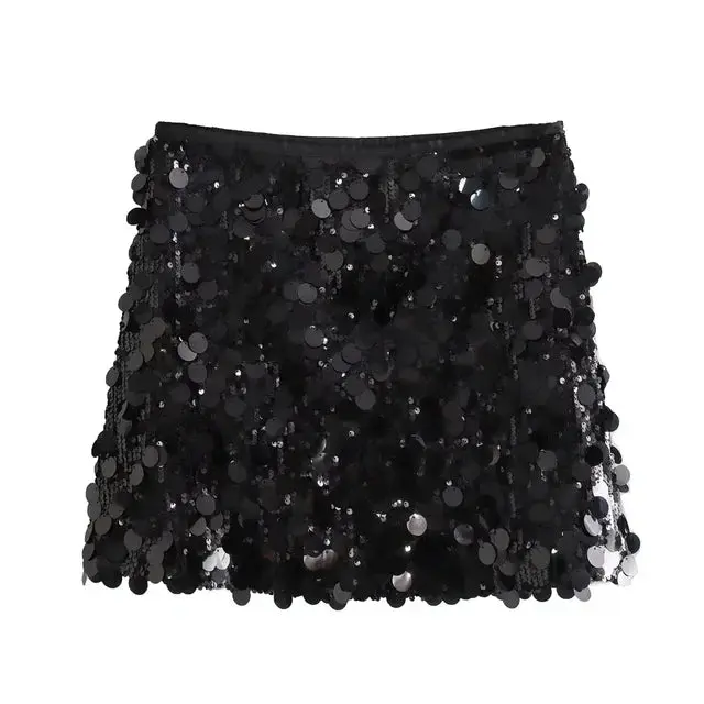 STELLA | Glitzer Minirock - Image 3