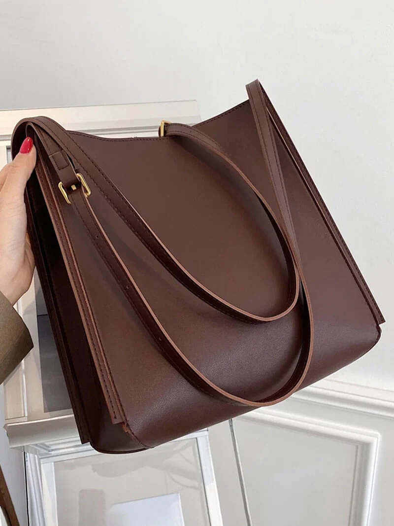 Stella | Minimalistische Schultertasche aus Kunstleder - Image 10