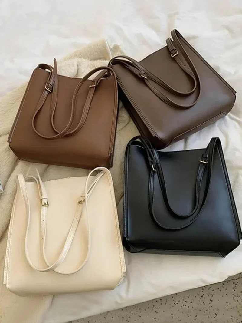 Stella | Minimalistische Schultertasche aus Kunstleder - Image 3
