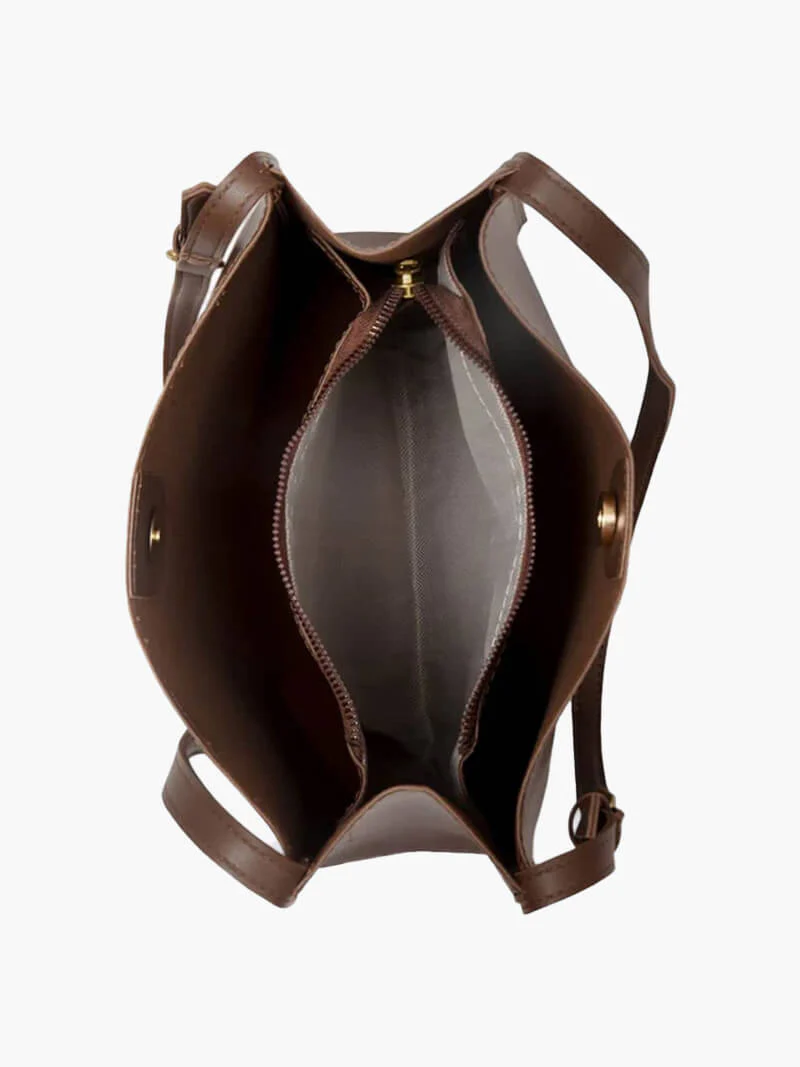 Stella | Minimalistische Schultertasche aus Kunstleder - Image 4