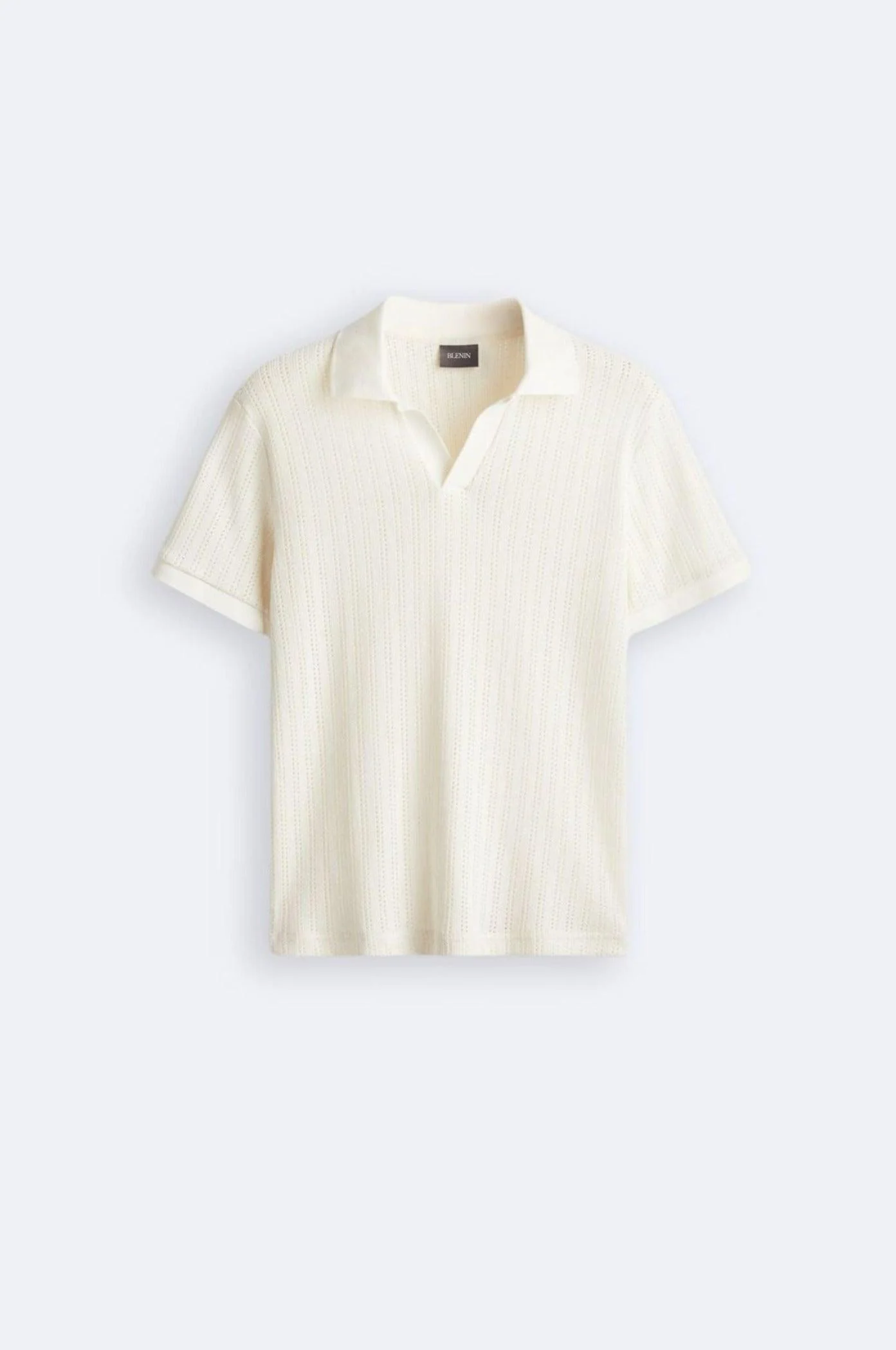 Stilvolles gestricktes Poloshirt für einen eleganten Look