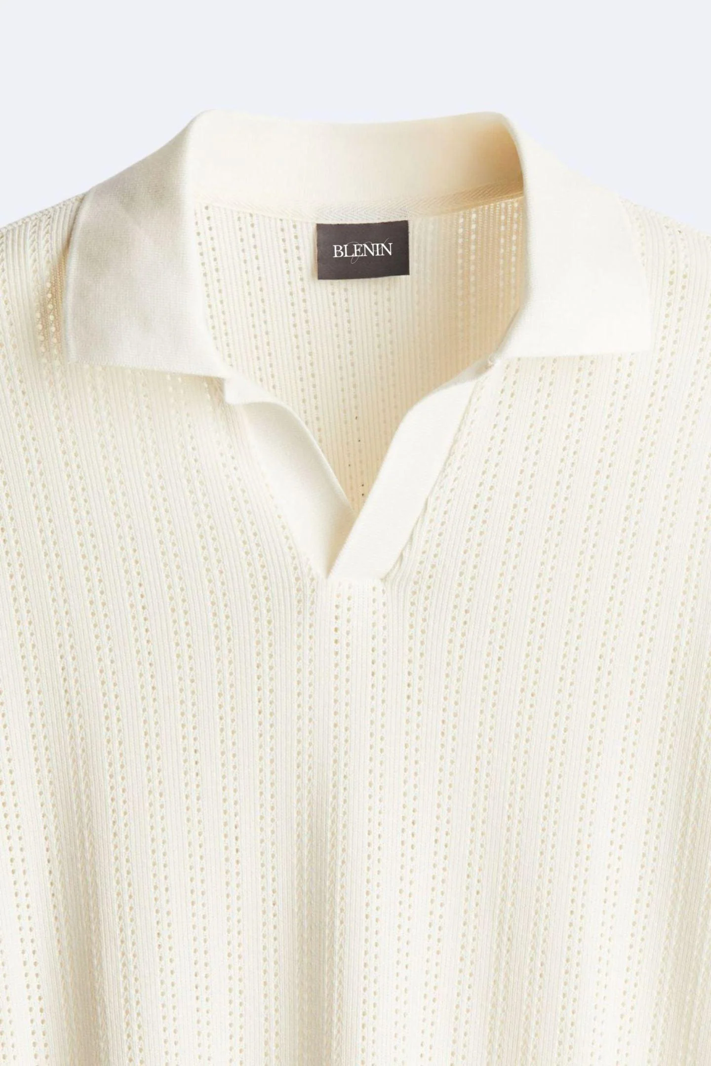 Stilvolles gestricktes Poloshirt für einen eleganten Look - Image 4