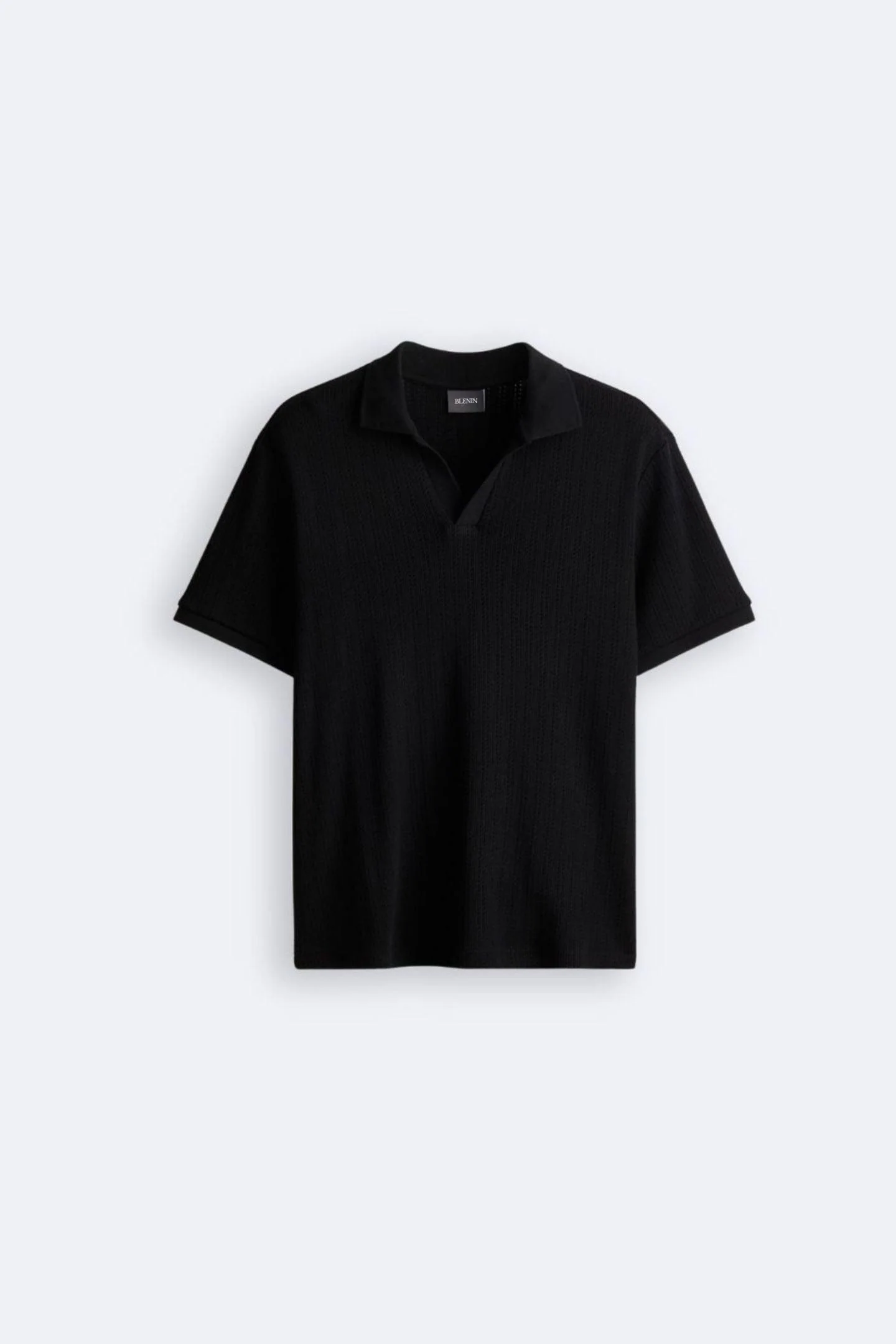 Stilvolles gestricktes Poloshirt für einen eleganten Look - Image 5