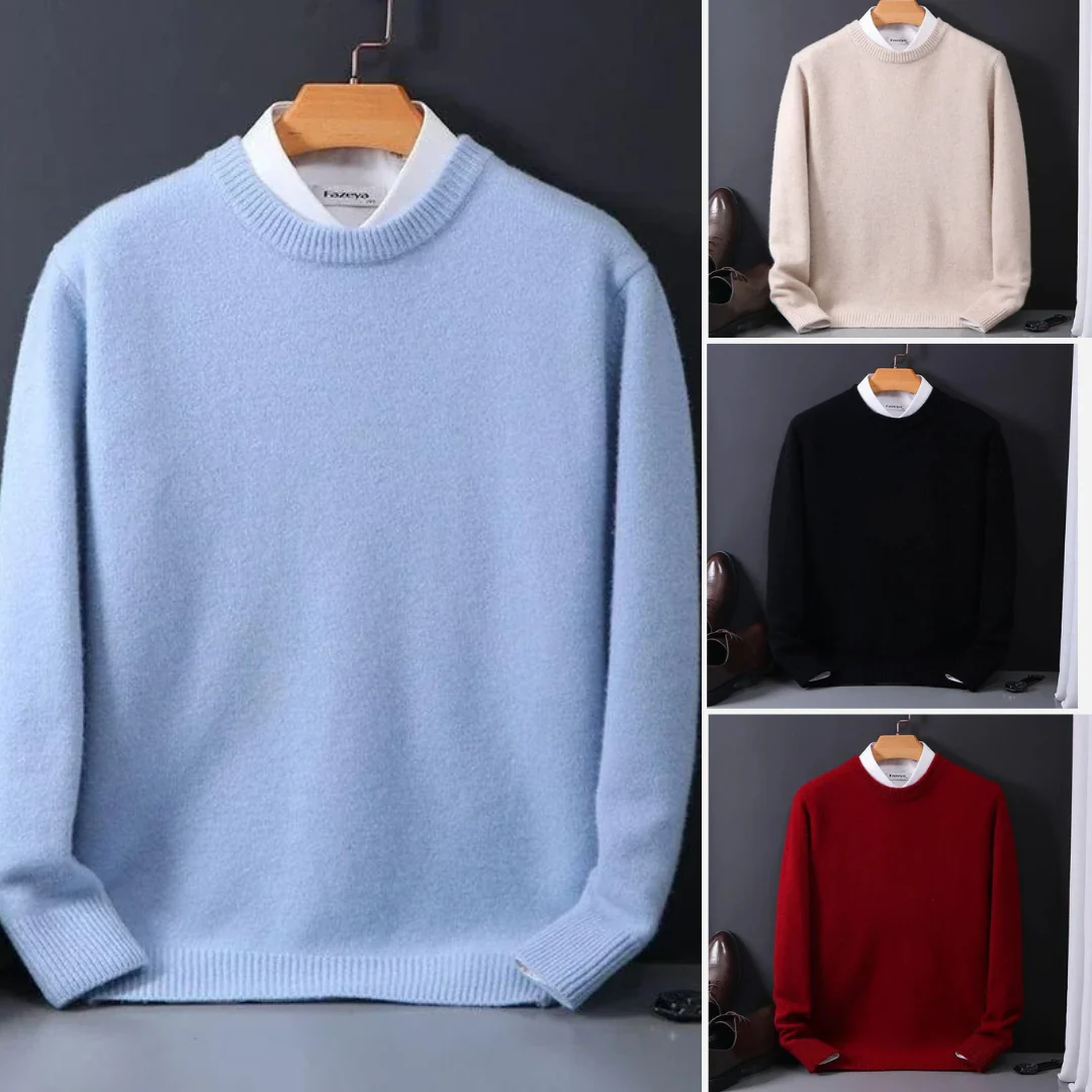 Thierry | Cashmere Rundhals-Pullover - Image 10