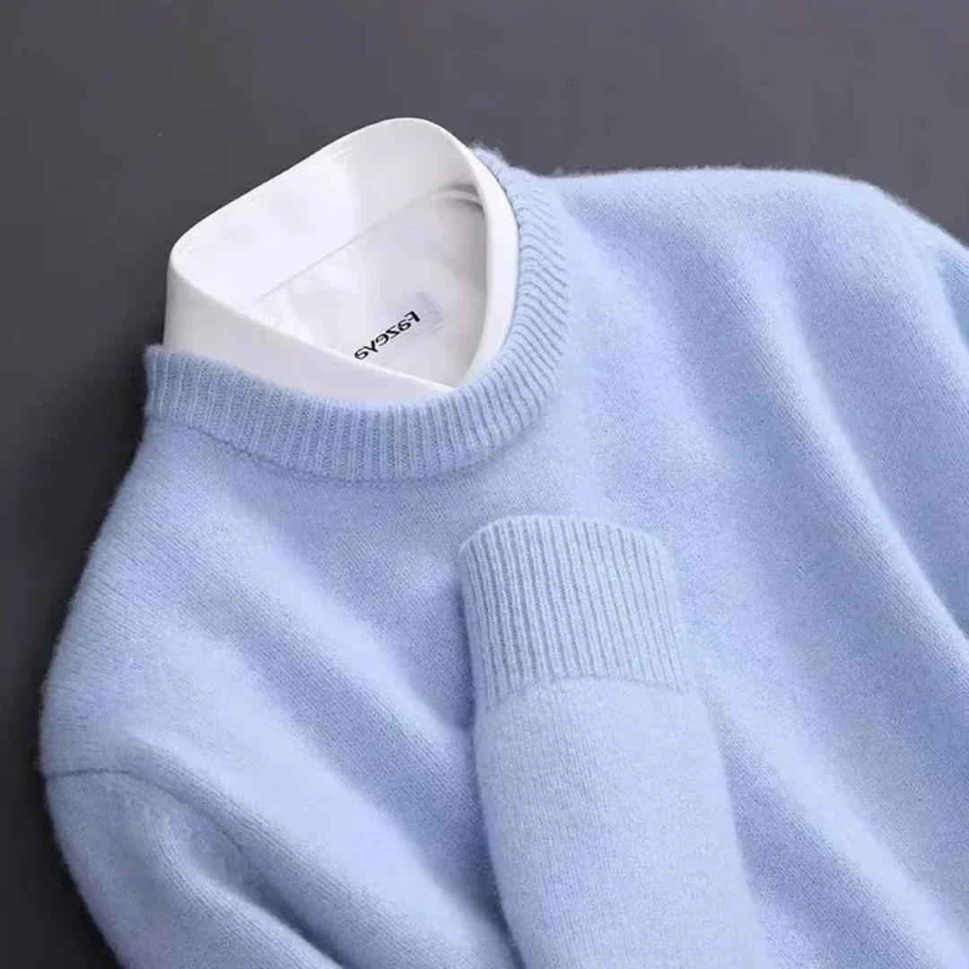 Thierry | Cashmere Rundhals-Pullover - Image 8